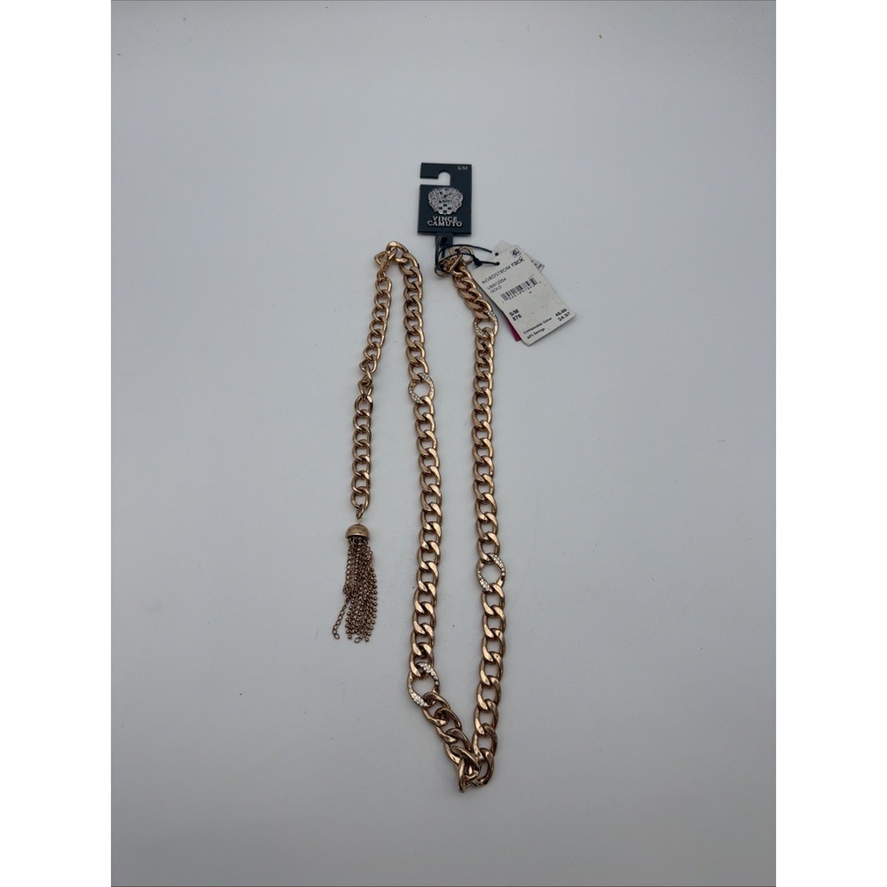 Vince Camuto Accessories | Vince Camuto Gold-Tone Chunky Chain Belt S/M